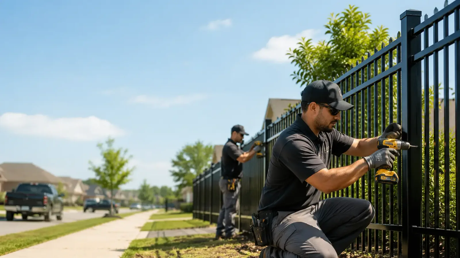 Metal Fence Installation in New Haven, IN